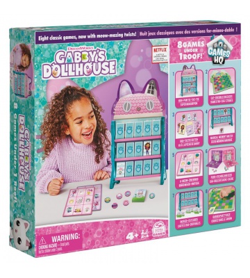 Spin Master Games Gábinin kouzelný domek plný her 8v1
