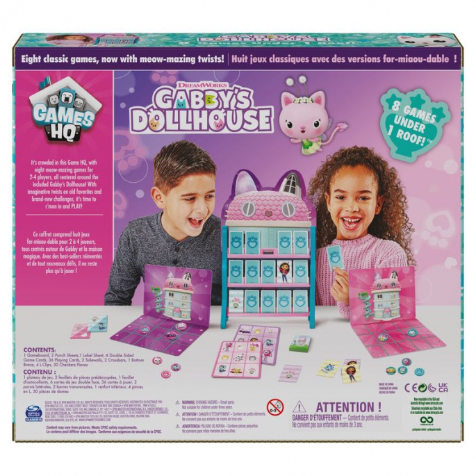 Spin Master Games Gábinin kouzelný domek plný her 8v1
