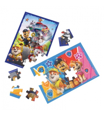 Spin Master Games Tlapková patrola lentikulární puzzle 2x24 dílků