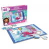 Spin Master Games Gábinin kouzelný domek dřevěné puzzle 48 dílků