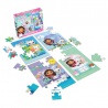 Spin Master Games Gábinin kouzelný domek dřevěné puzzle 4 obrázky
