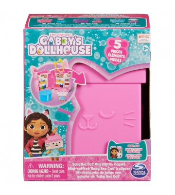Gábinin kouzelný domek přívěsková rozkládací sada Baby box