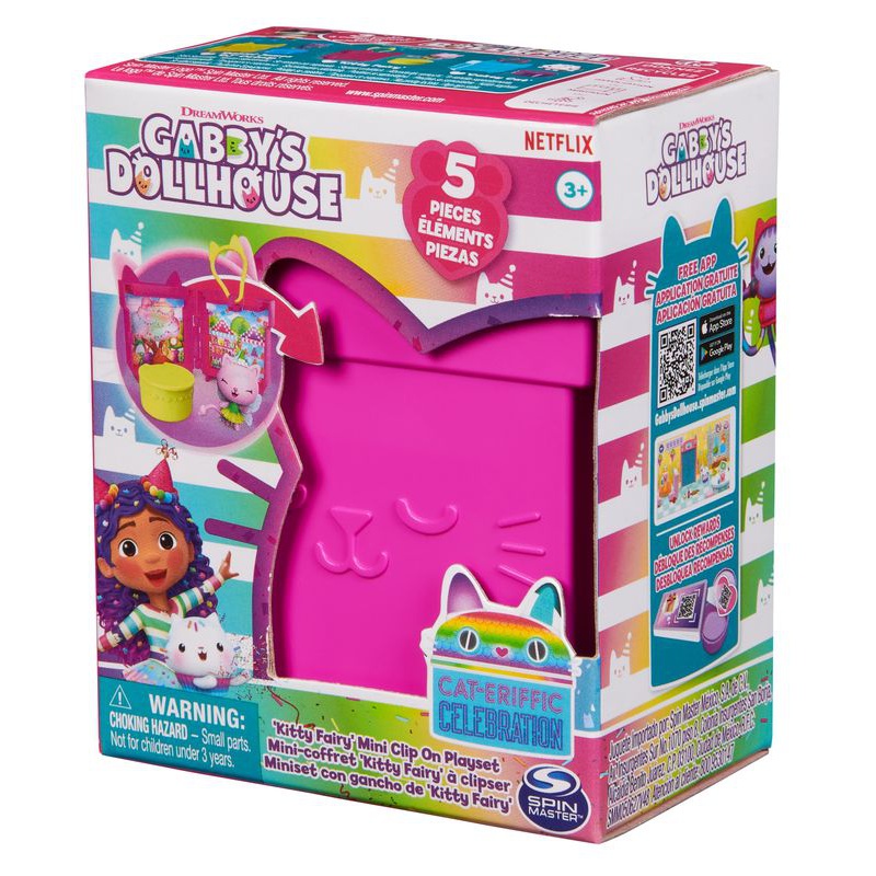 Gábinin kouzelný domek přívěsková rozkládací sada Kitty Fairy