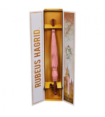 Harry Potter sběratelská hůlka s podstavcem 2C Hagrid