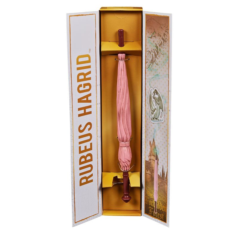 Harry Potter sběratelská hůlka s podstavcem 2C Hagrid