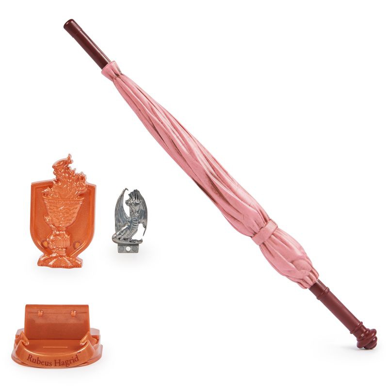 Harry Potter sběratelská hůlka s podstavcem 2C Hagrid