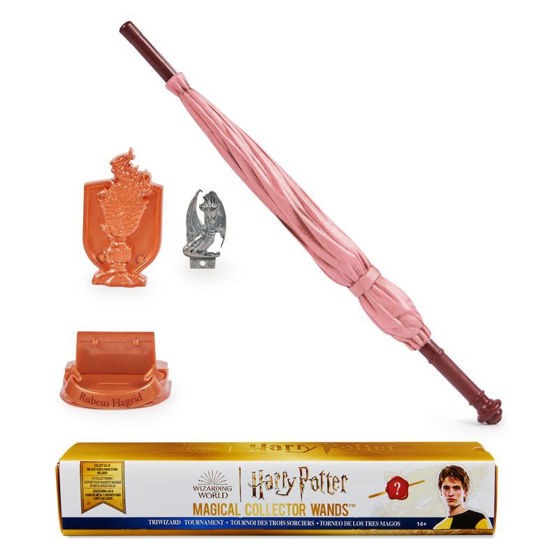 Harry Potter sběratelská hůlka s podstavcem 2C Hagrid