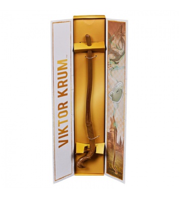 Harry Potter sběratelská hůlka s podstavcem 2C Viktor Krum