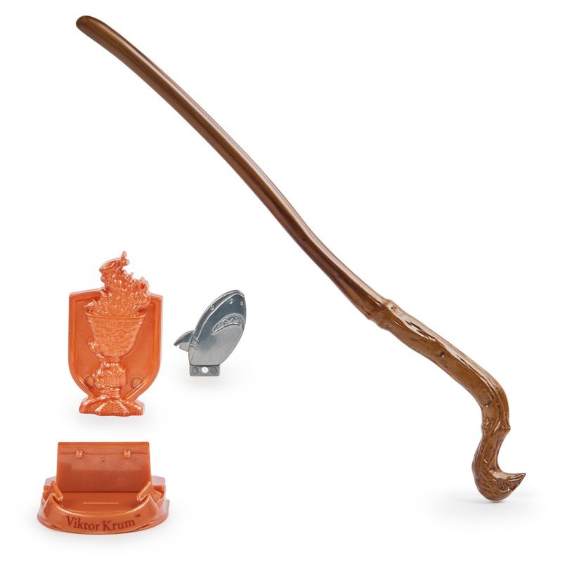Harry Potter sběratelská hůlka s podstavcem 2C Viktor Krum