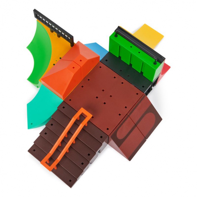 Tech Deck Xconnect skatepark Mafia Pyramid Shredder Toy Machine