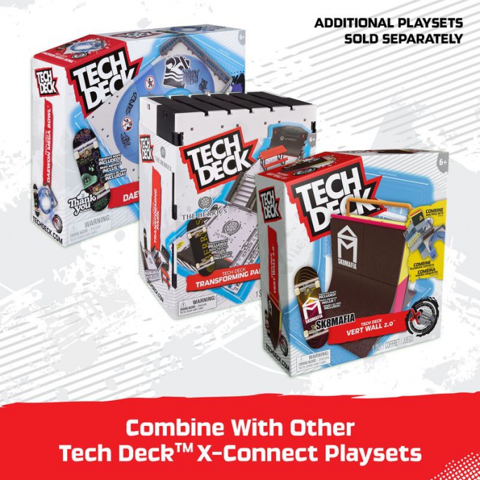 Tech Deck Xconnect velký skate park + 4 fingerboardy