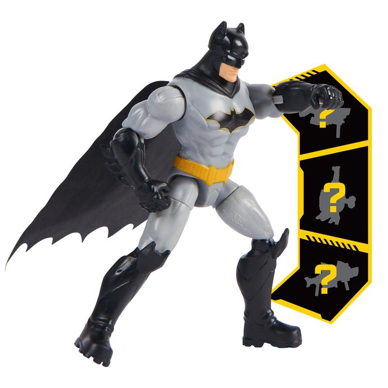 Batman šedá figurka s doplňky 10 cm v1
