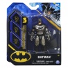 Batman stříbrná figurka s doplňky 10 cm