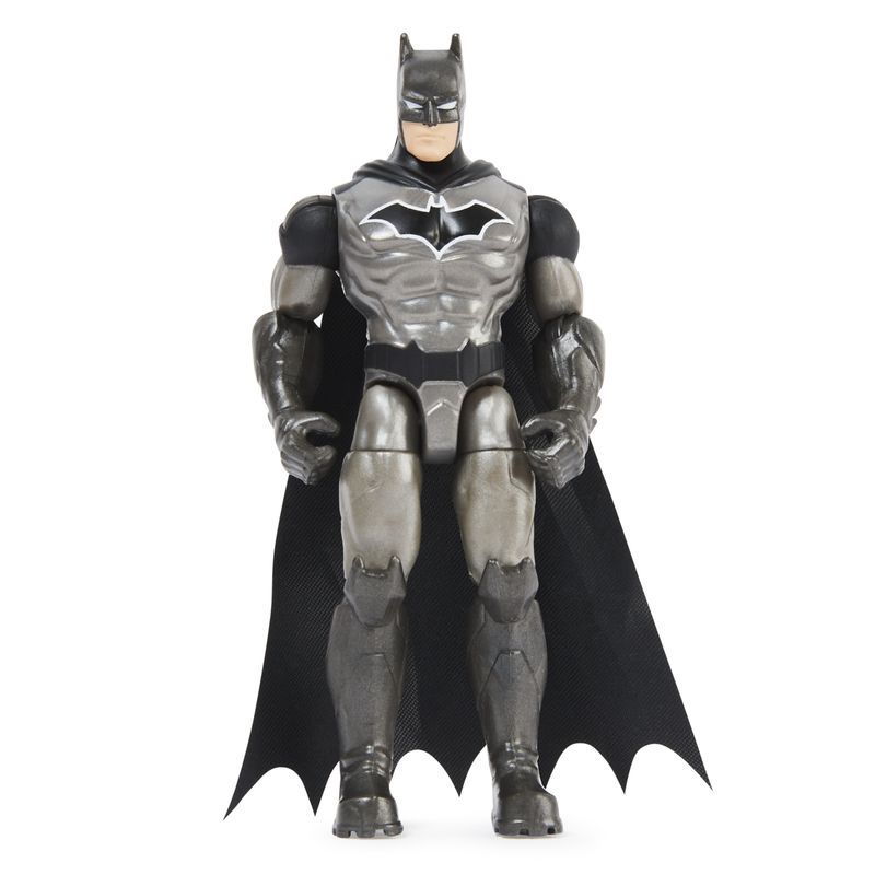 Batman stříbrná figurka s doplňky 10 cm