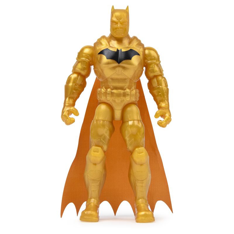 Batman zlatá figurka s doplňky 10 cm