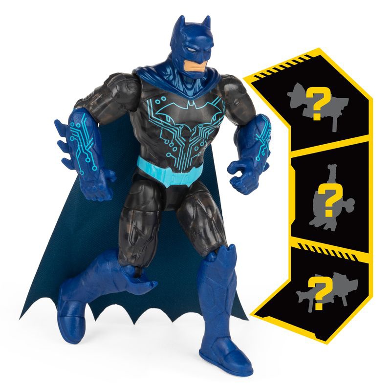 Batman Bat-tech černá figurka s doplňky 10 cm
