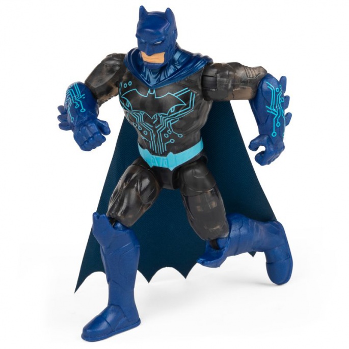 Batman Bat-tech černá figurka s doplňky 10 cm