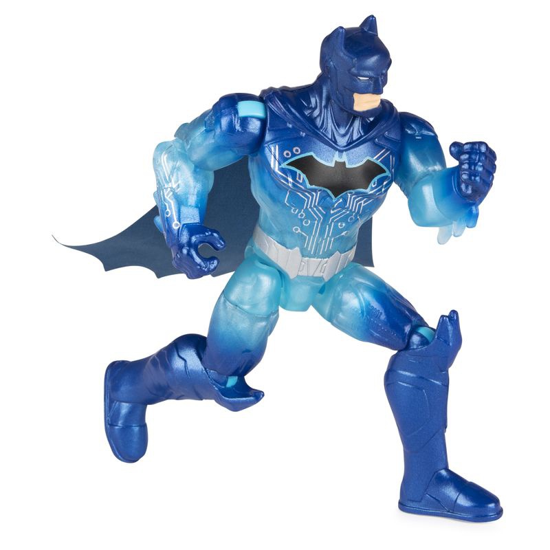 Batman Bat-tech modrá figurka s doplňky 10 cm