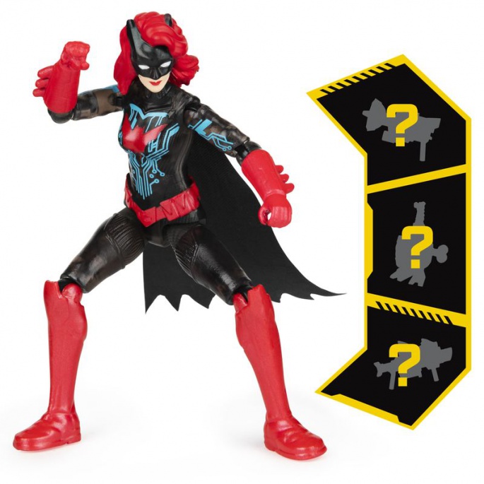 Batwoman s modrými ornamenty figurka s doplňky 10 cm