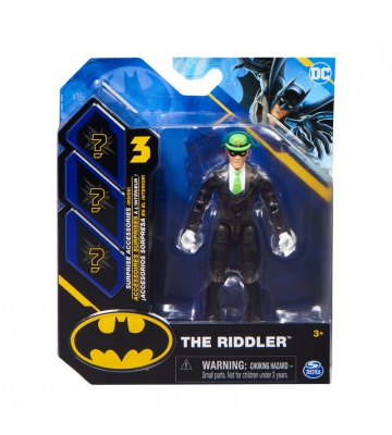 Hádankář černá figurka s doplňky 10 cm