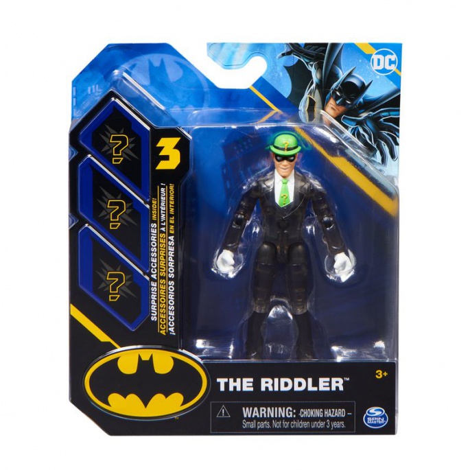 Hádankář černá figurka s doplňky 10 cm