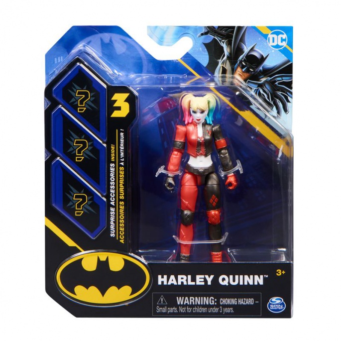 Harley Quinn figurka s doplňky 10 cm