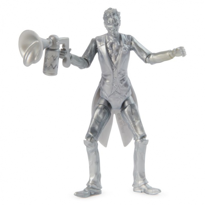 Joker stříbrná figurka s doplňky 10 cm