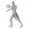Joker stříbrná figurka s doplňky 10 cm