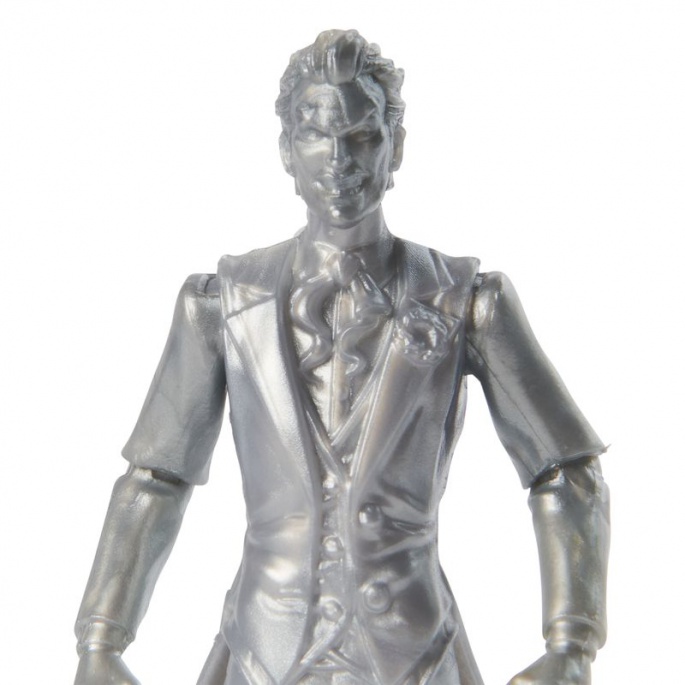 Joker stříbrná figurka s doplňky 10 cm