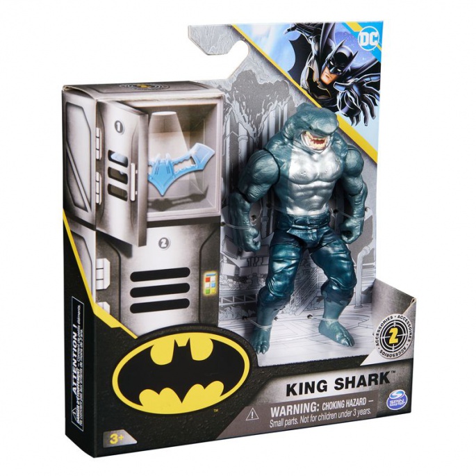 King Shark figurka s doplňky 10 cm