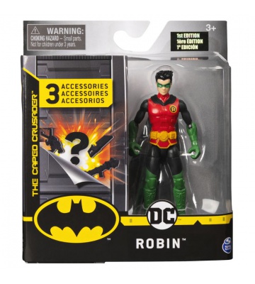 Robin zelená figurka s doplňky 10 cm v1