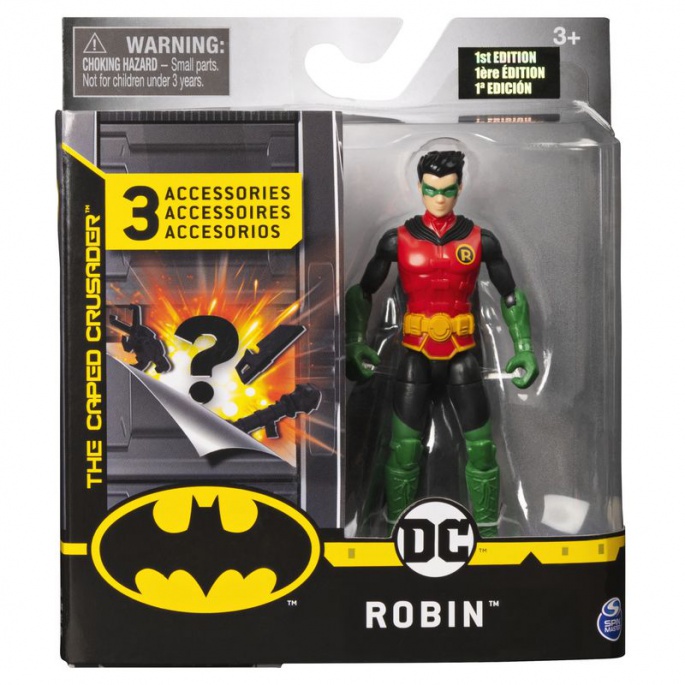 Robin zelená figurka s doplňky 10 cm v1