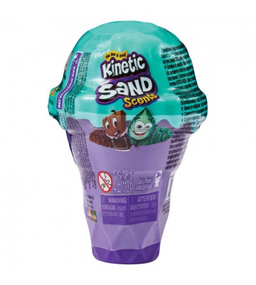 Kinetic Sand voňavý zmrzlinový kornout čokoláda a máta
