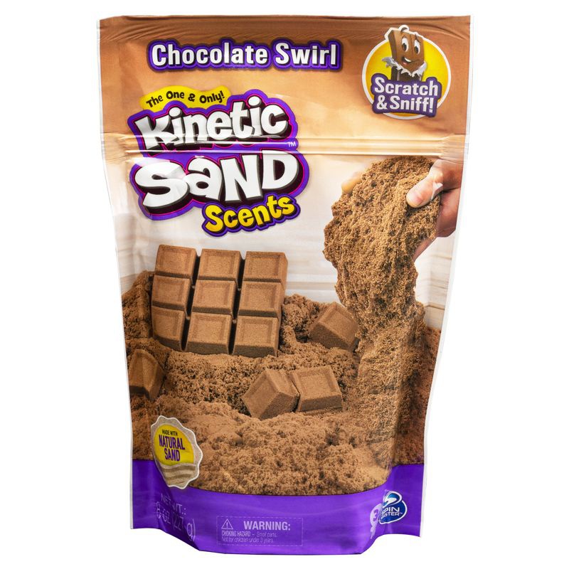 Kinetic Sand voňavý tekutý písek čokoláda