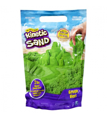 Kinetic Sand balení zeleného písku 0,9 kg