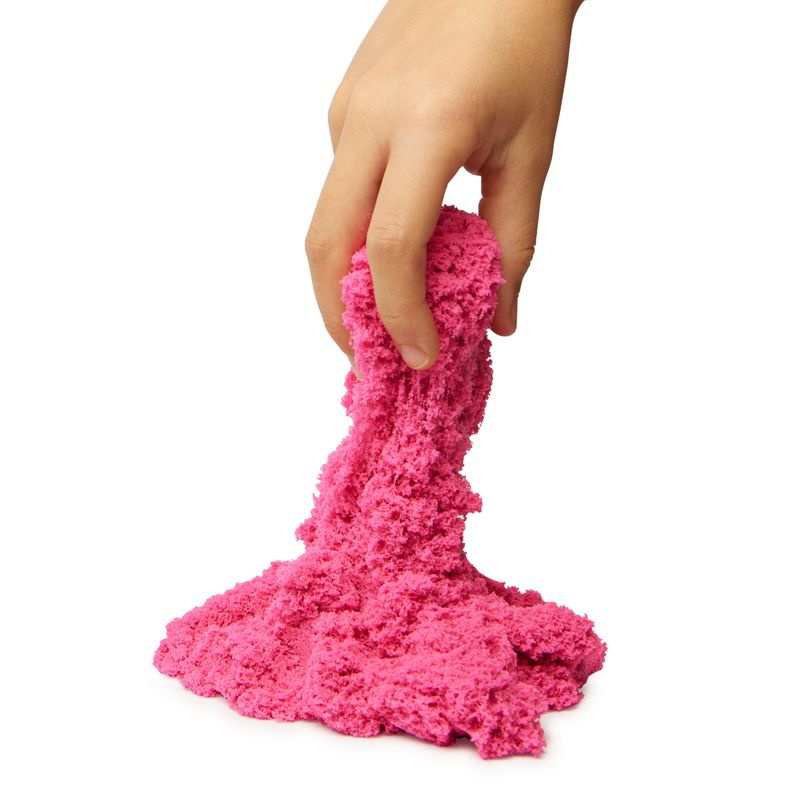 Kinetic Sand růžový tekutý písek v krabici