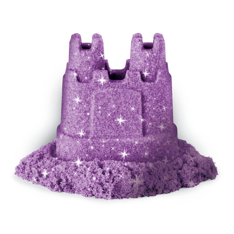 Kinetic Sand tři kelímky třpytivého písku