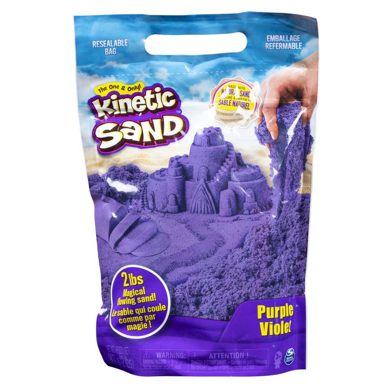 Kinetic Sand balení fialového tekutého písku 0,9 kg