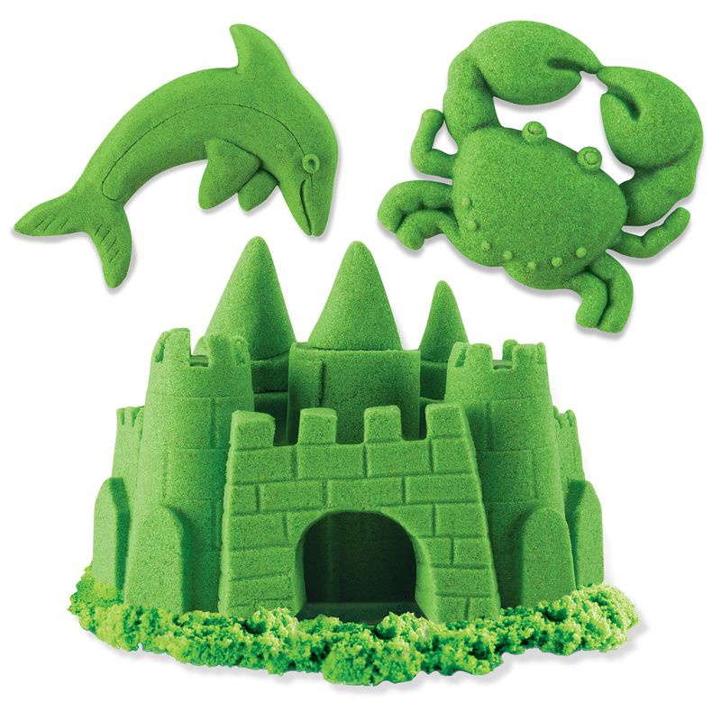 Kinetic Sand balení zeleného tekutého písku 0,9 kg