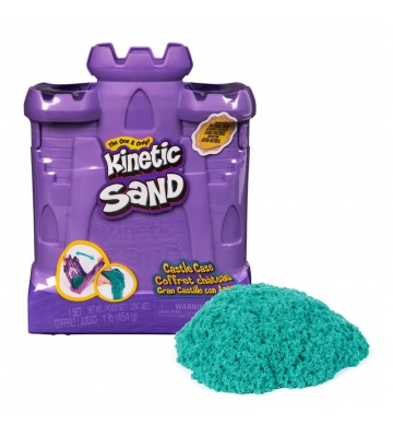 Kinetic Sand forma hradu s tekutým pískem