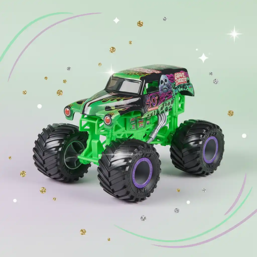 Rozšiřte svou sbírku o další ikonické Monster Jam stroje.