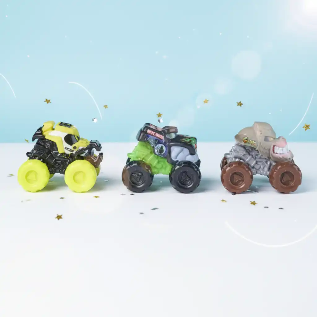 Staňte se mistrem mini Monster Jam dráhy.
