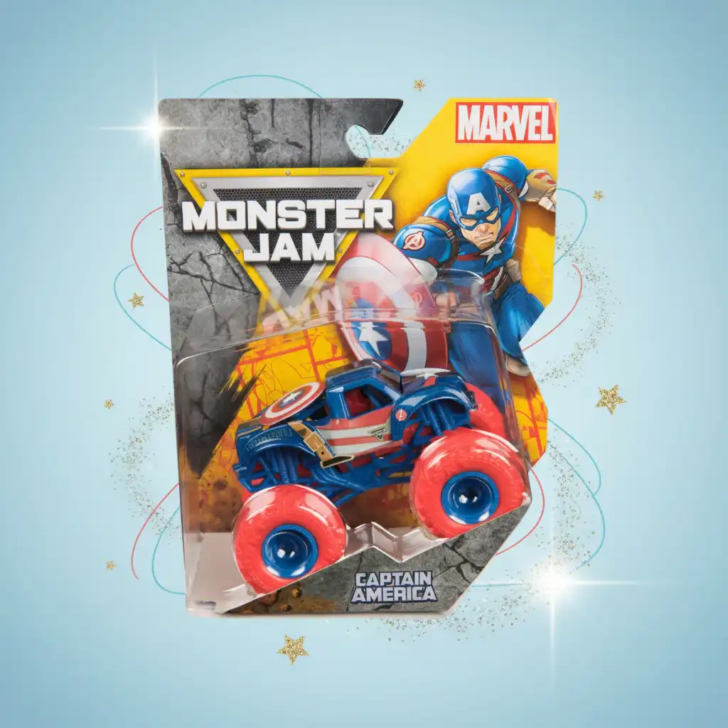 Zažijte epické hrdinství s každým otočením kol Monster Jam.