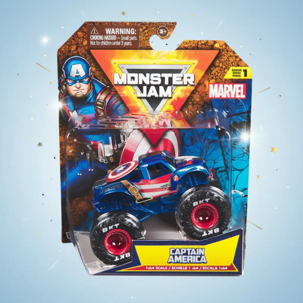 Zažijte epická dobrodružství s ikonickým monster truckem.