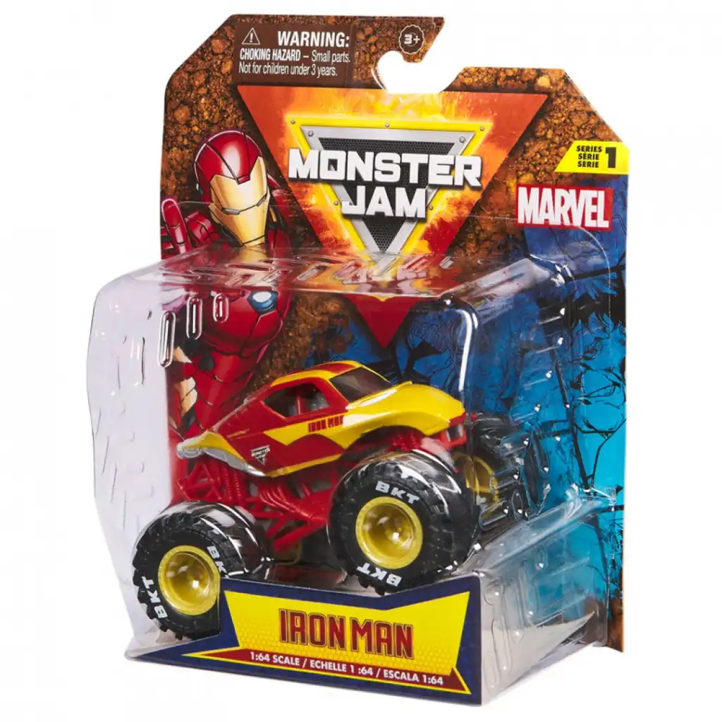 Hrdinové se potkávají s koňskou silou v Monster Jam.