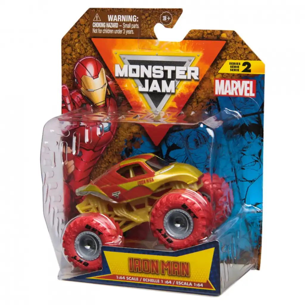 Zažijte nekonečnou akci s Iron Manem v aréně Monster Jam.