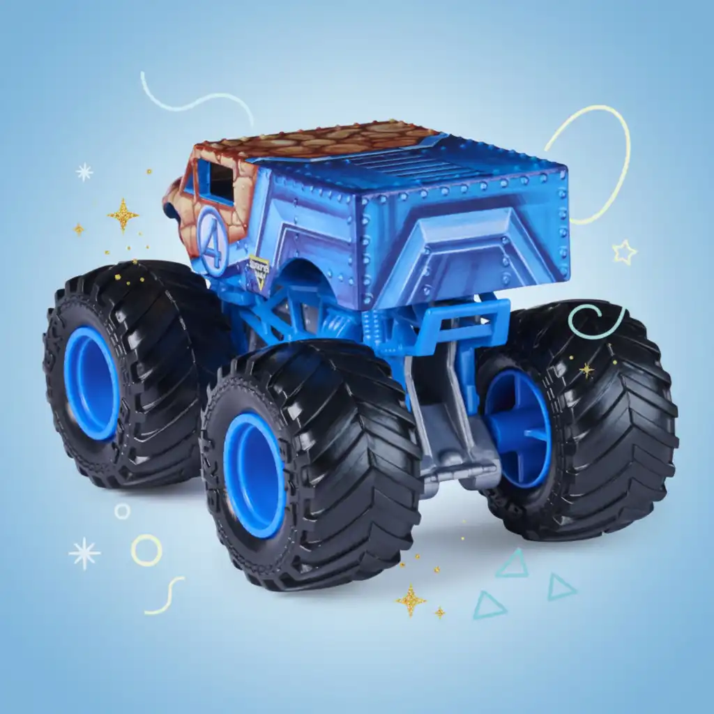 Exkluzivní sběratelská edice pro fanoušky Marvel a Monster Jam.