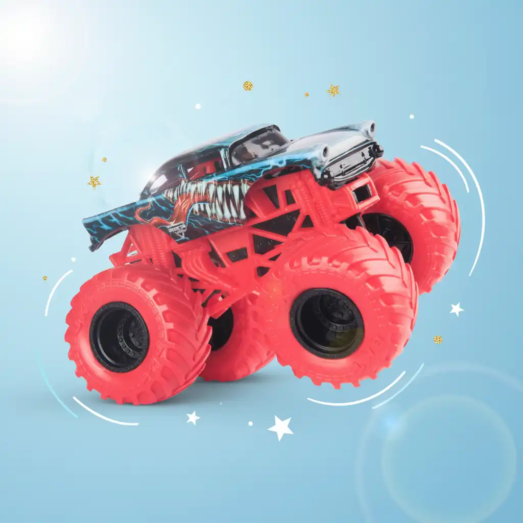 Rozšiřte svou sbírku o unikátní Marvel edici monster trucků.