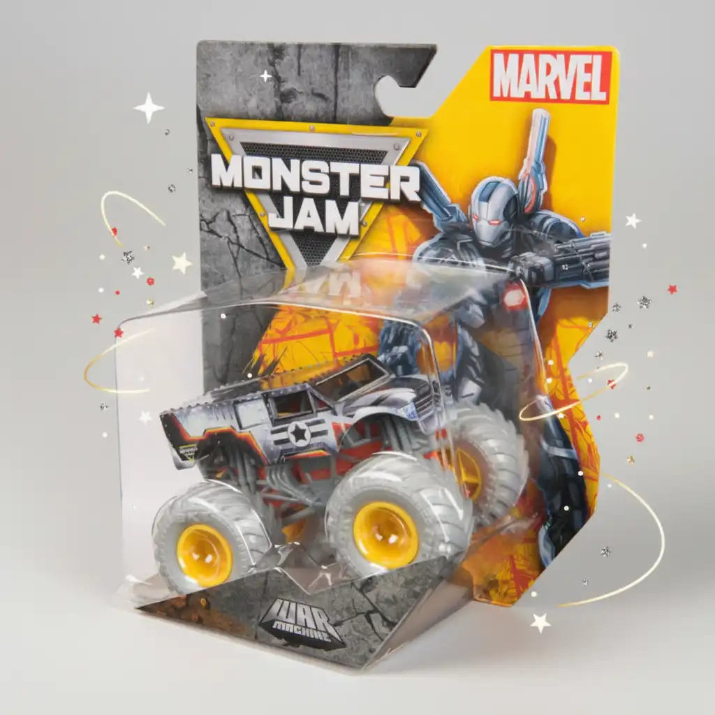 Zažijte epickou akci s hrdiny Marvel na čtyřech kolech.