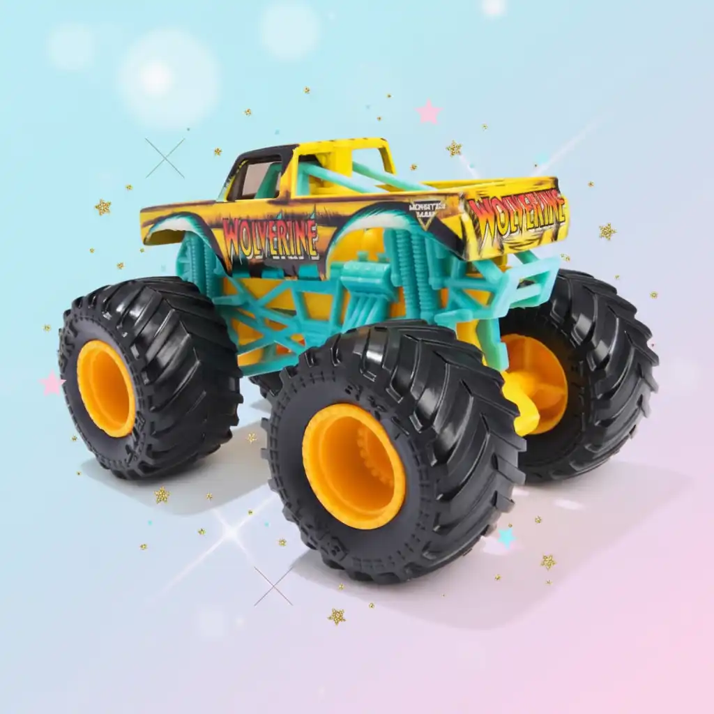 Vytvořte si vlastní Monster Jam show plnou triků.
